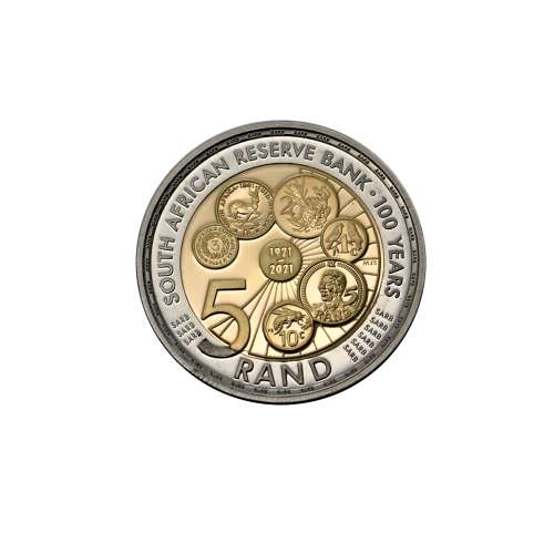 2021 South African Reserve Bank Centenary Proof Set 1921 to 2021 SARB Centenary