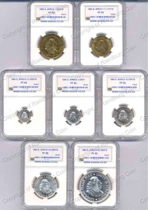 *#* 1964 SANGS SLABBED SHORT PROOF SET  *#*