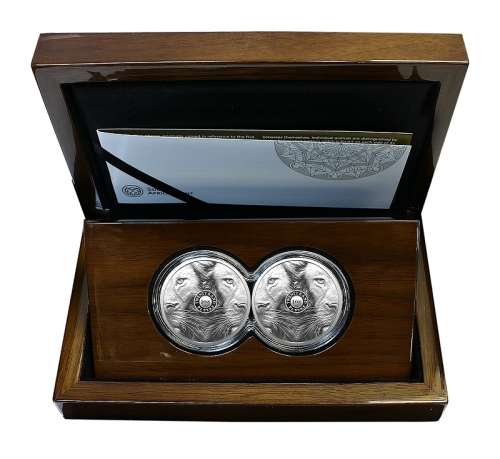 *#* Promo!!! 2022 1oz R5 Fine Silver Lion 2nd Series Double Capsule set *#*