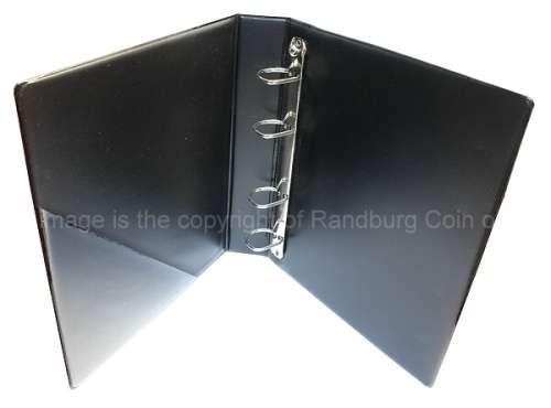 *#* Universal Coin AlbumA5 Cover NO pages DARK BROWN Protect your collection *#*