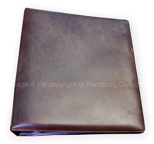 *#* A5 Dark Brown Universal Coin Album with 8 pages Protect your Collection *#*