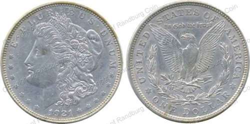 *#* USA 1921 Silver Morgan Dollar *#*