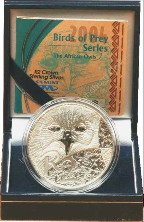 *#* 2004 SA Silver R2 Proof Owls Mintage 1 752 - still sealed *#*