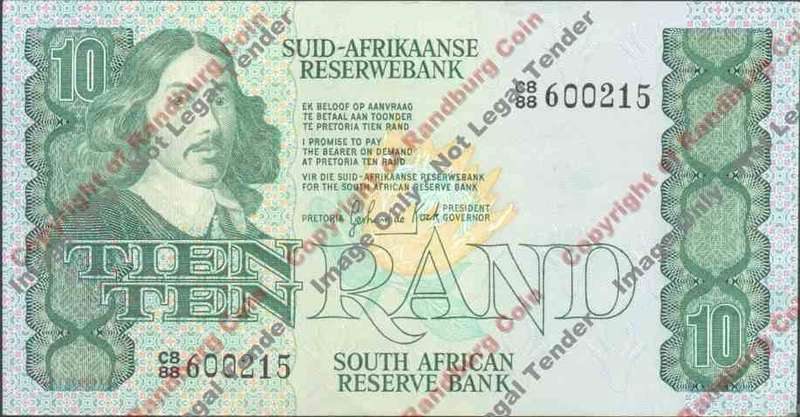 *#* GPC De Kock 3rd Issue - Ten Rand Note UNC *#*
