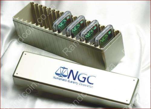 *#* NGC Silver Plastic Slabbed Coin Container Type 1 - Easy Storage for NGC Coins *#*