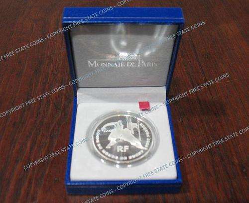 2007 Rugby World Cup 22.2 Proof Silver Coin Minted by Mint of Paris