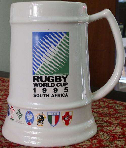 1995 Rugby World Cup Beer Mug