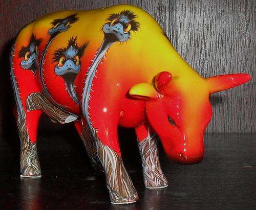 Cow parade * We didn't do it * Retail price is R458.00 * SAVE 20%
