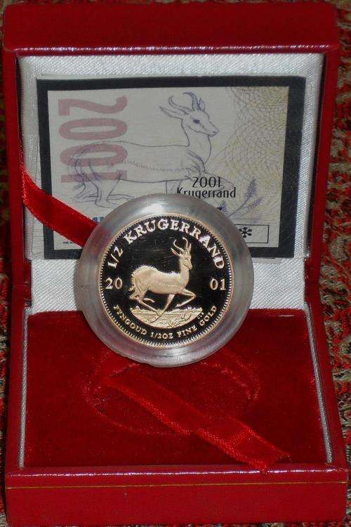 2001 Proof 1/2oz Krugerrand