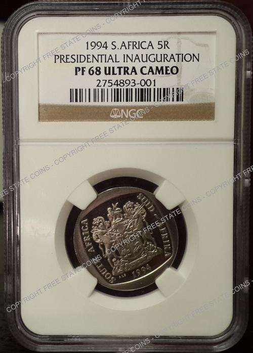1994 Presidential Inauguration R5 Graded PF68UC