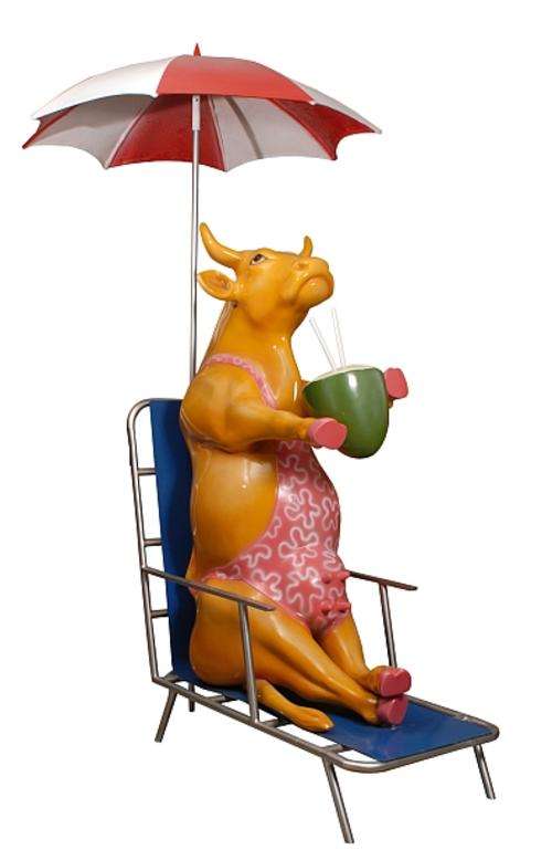 Cow parade * Take it Easy Cow *
