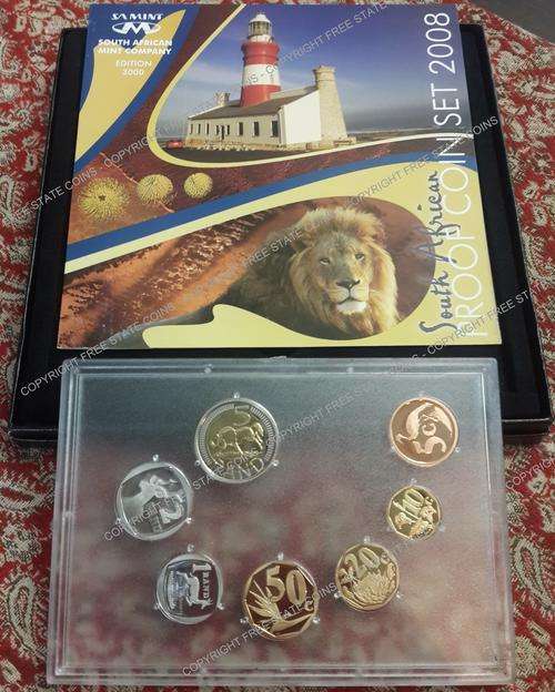 2008 South Africa Proof Set * Catalogue value is R600.00 *