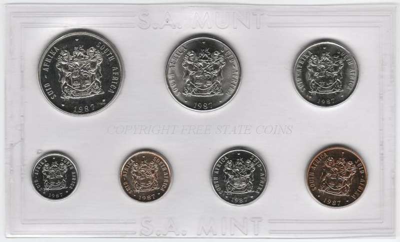 1987 S.A. Mint Pack