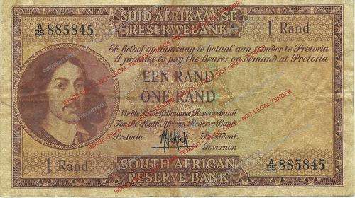 1961 M.H. de Kock 4th Issue R1 Note * Condition as per scan *