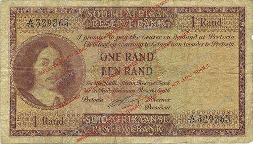 1962 G. Rissik 1st Issue R1 Note * Condition as per scan *