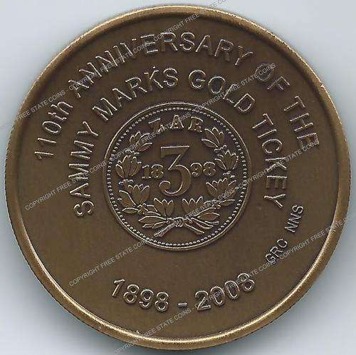 100th Anniversary of the Sammy Marks Gold Tickey