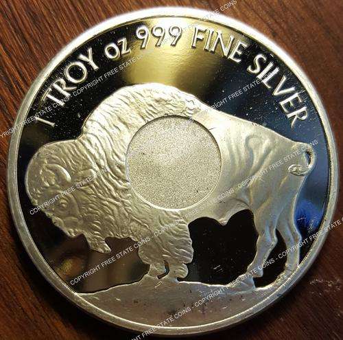 Silver Buffalo 1oz Uncirculated Silver Coin