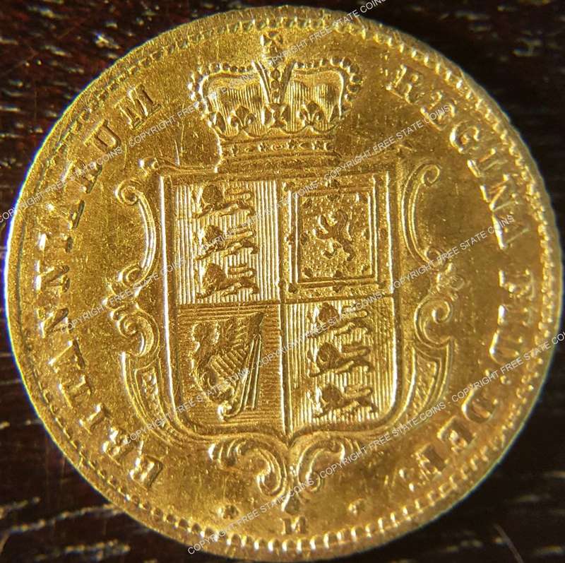 1864 British Half Sovereign FOR BOBBYHUYSEN ONLY!!