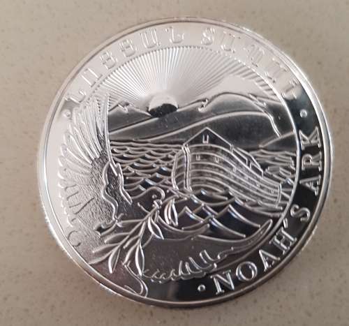 `FOR JENNIFER` NOAH`S ARK SILVER 1oz