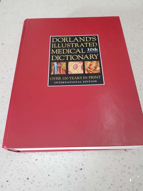 DORLAND`S ILLUSTRATED MEDICAL DICTIONARY 30TH EDITION H/COVER - FREE DELIVERY