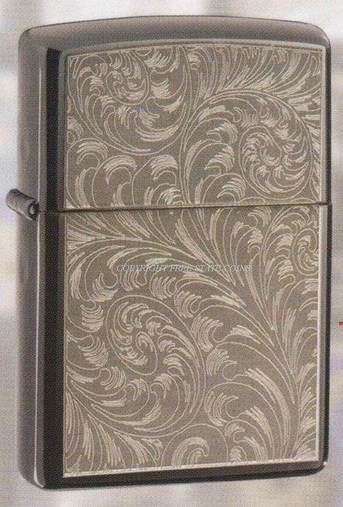***FREE POSTAGE*** Zippo Lighter 24439 BS English Scroll