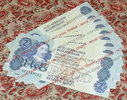 1990 C.L. Stals 1st Issue R2 * Batch of 8 notes in Sequence!!! * (UNC-)
