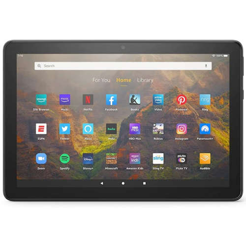 Amazon Kindle Fire HD 10 Tablet 32GB WiFi (With Ads) Black Cover Bundle