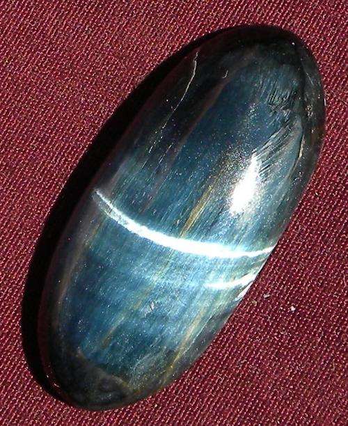 80ct RARE!!! Natural Blue Tigers eye Cabochon NR!!!