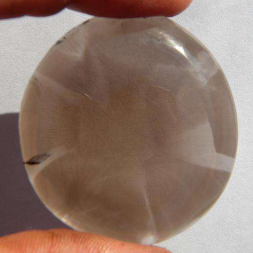 150ct. SUPER!!! NaturalBi Colour Smokey Quartz Cabochon ~NR!!