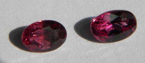 1.63ct. ALUREING!!! Natural Light Magenta Rhodolight Garnet Pair ~NR!!!