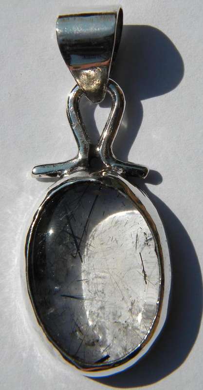 58.05ct MAGIC!!! Natural Rutile Quartz Silver  Pendant ~ NR!!!
