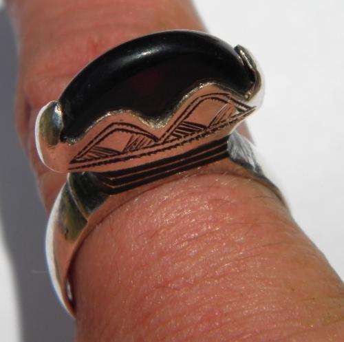 30ct .MISTICAL!!!North African  925 silver Band ~NR!!