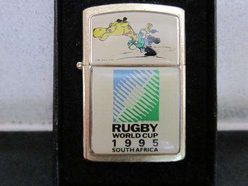 Rugby world cup Zippo lighter 1995