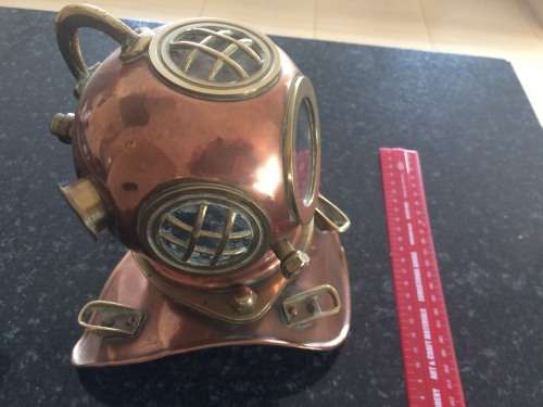 Divers helmet. Minature