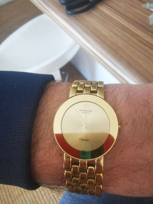Raymond Weil Othello 18k Gold valued at over 16k!
