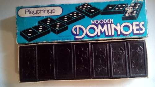 Wooden Dominoes - made by Playthings