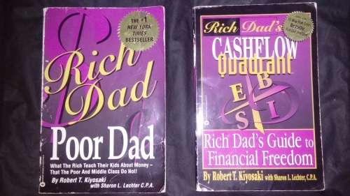Rich Dad, Poor Dad and The Cash Flow Quadrant - R25 each