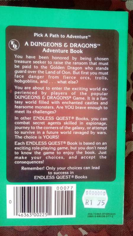 An Endless Quest Book #16 - The Dragon's Ransom
