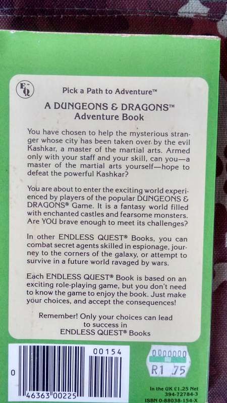 An Endless Quest Book #21 - Duel of the Masters