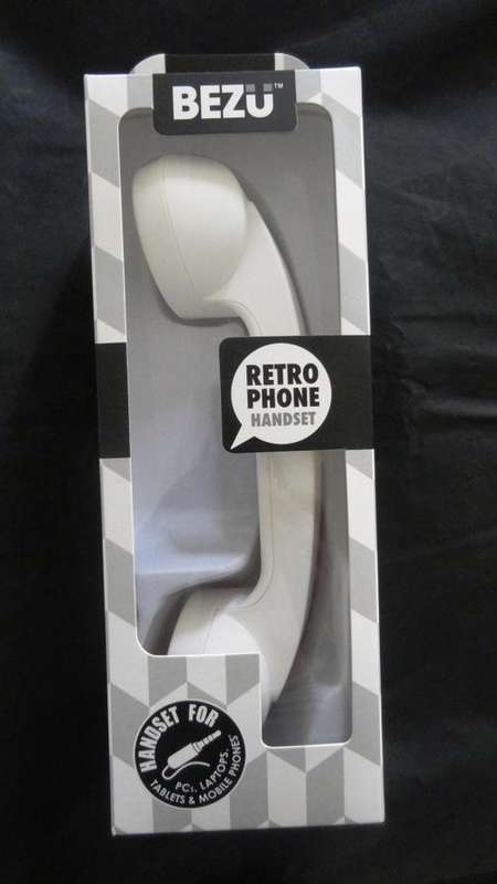 BEZu Retro Phone Handset - White