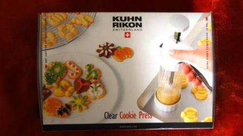 Kuhn Rikon Clear Cookie Press