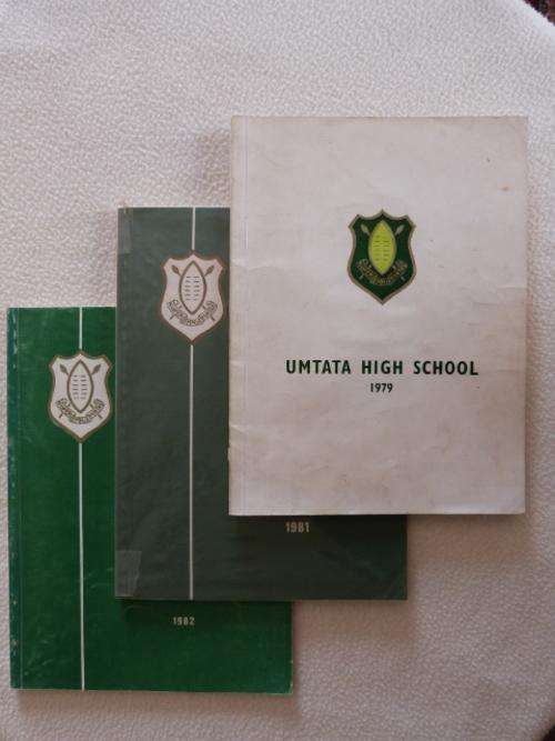 Umtata High School (Transkei) - three annual school magazines 1979, 1981 and 1982