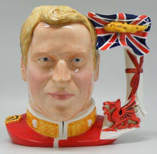 Pascoe & Co Connoisseur Character Jug "Prince William" Limited Edition