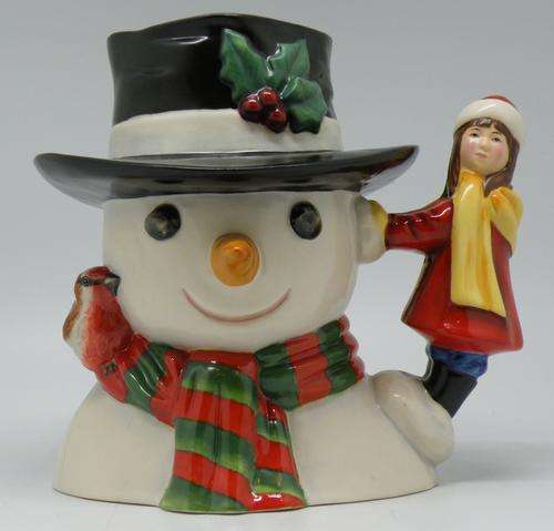 Royal Doulton Character Jug "Snowman" D7241