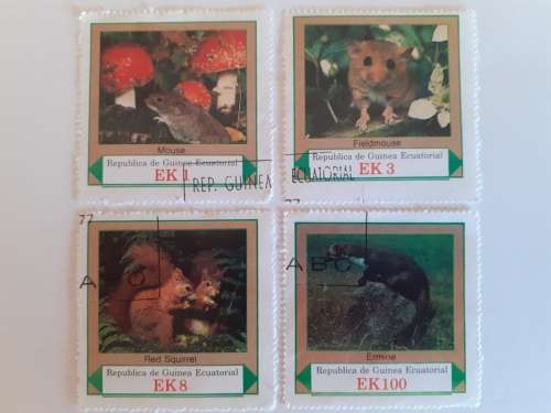 Equatorial Guinea 1977 Rodents