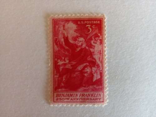 USA 1956 250th Anniversary of birth of Benjamin Franklin