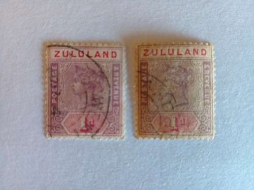 Zululand 1894 Q Victoria