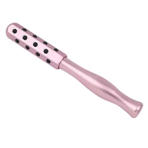 Facial Germanium Stones Massage Roller (Gold)