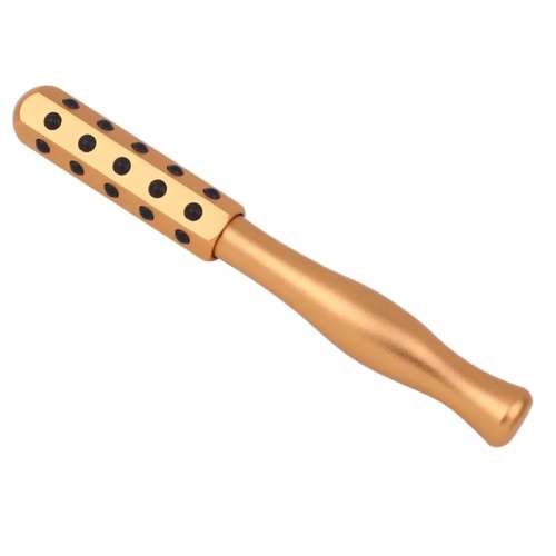 Facial Germanium Stones Massage Roller (Gold)