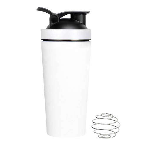 Stainless Steel Shaker Bottle - 750ml - (Black, Pink, White)